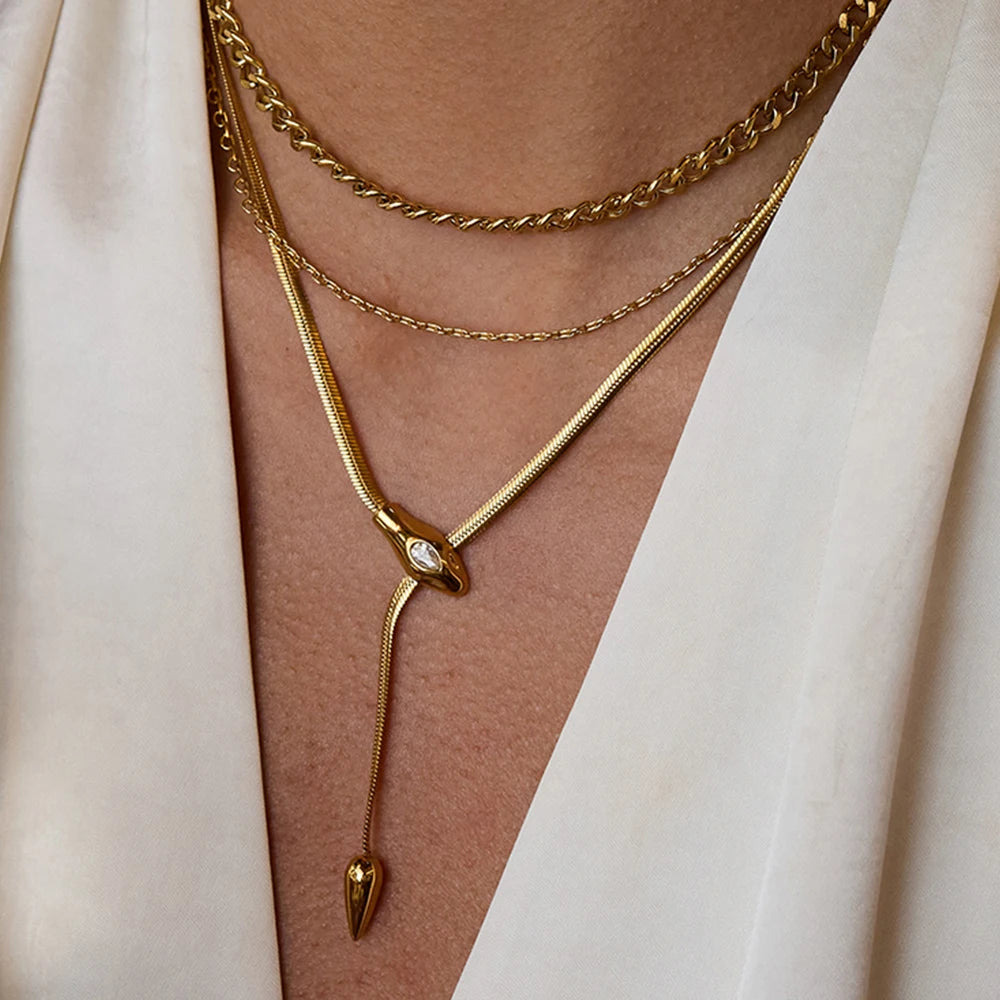 Collar Serpiente Patricia